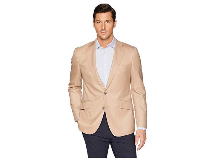 Robert Graham Halden Notch Lapel Blazer (tan) Men's Coat