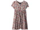 Polo Ralph Lauren Kids Floral Button-front Dress (little Kids) (madaket Beach Floral) Girl's Dress