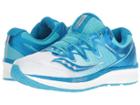 Saucony Triumph Iso 4 (white/blue) Women's Running Shoes