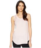 Tribal Jersey Slub Cami With Lace Detail (pink Dew) Women's Sleeveless