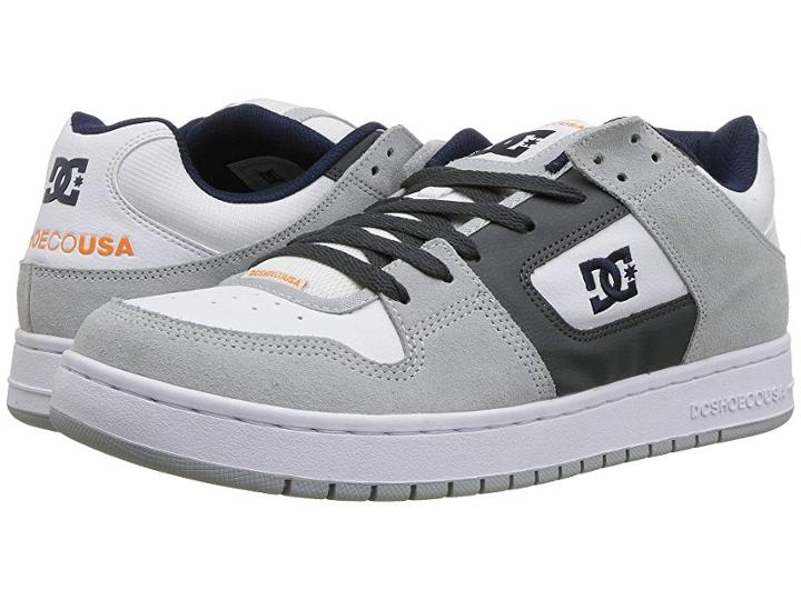 Dc Manteca (grey/white) Men's Shoes