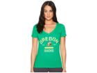 Champion College Oregon Ducks University V-neck Tee (kelly Green) Women's T Shirt