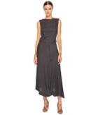 Vivienne Westwood Vasari Sleeveless Empire Dress (battleship) Women's Dress