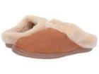 Minnetonka Pile Lined Scuff (cinnamon) Women's Shoes