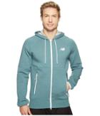 New Balance Sport Style Full Zip (typhoon Heather) Men's Sweatshirt