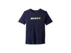 Nike Nsw Tee Hybrid 1 (obsidian/white) Men's T Shirt