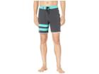 Hurley Phantom Block Party Solid 18 Boardshorts (anthracite) Men's Swimwear