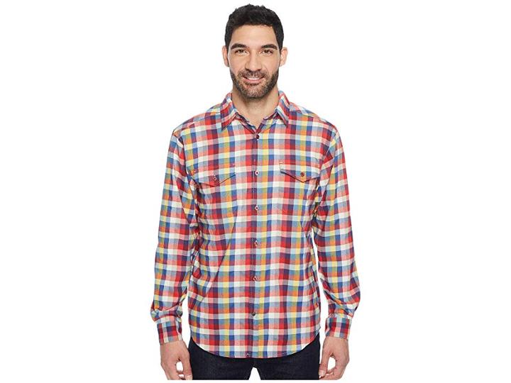 Mountain Khakis Peaks Flannel Shirt (bull's-eye Multi) Men's Clothing