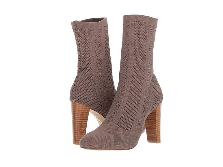 Charles By Charles David Shirley (dark Taupe Herringbone) Women's Boots