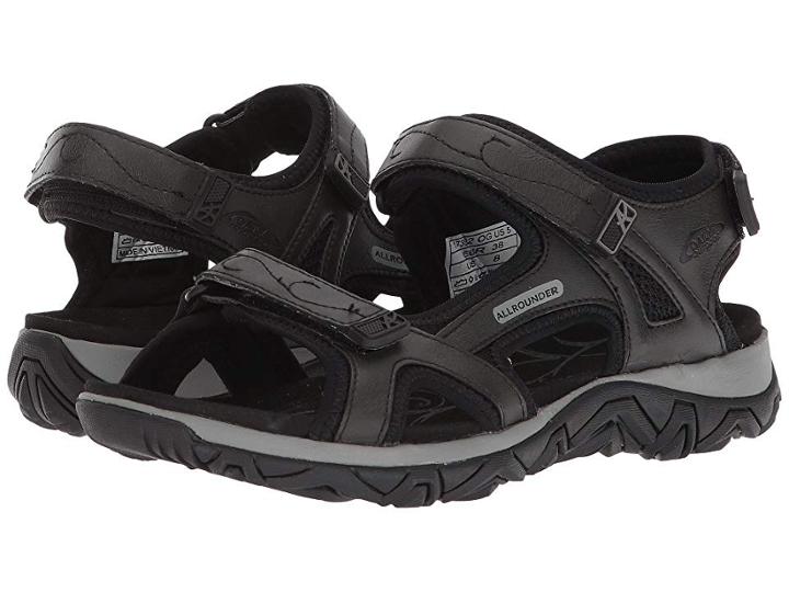 Allrounder By Mephisto Larisa (black Glamour/mesh) Women's Sandals