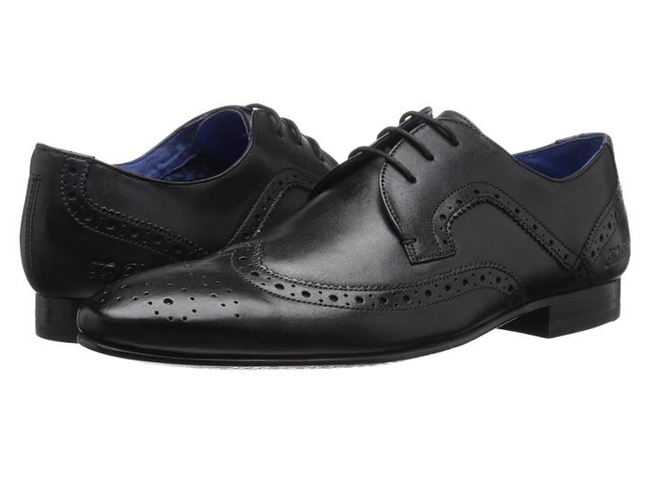 Ted Baker Oakke (black Leather) Men's Shoes
