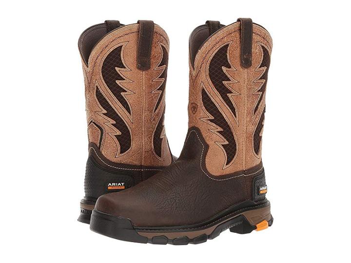 Ariat Intrepid Venttek (bruin Brown/stone) Men's Work Boots