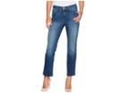 Nydj Marilyn Straight Ankle Jeans In Crosshatch Denim In Anson (anson) Women's Jeans