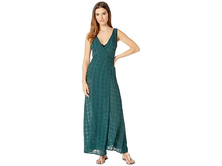 Onia Grace Maxi Dress Cover-up (moss) Women's Dress