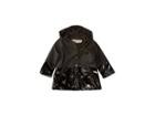 Urban Republic Kids Raincoat Anorak Jacket (infant/toddler) (black) Girl's Coat