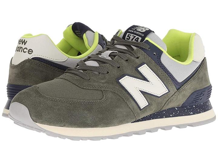 New Balance Classics Ml574v2 (covert Green/pigment) Men's Shoes