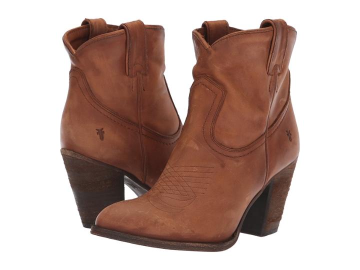 Frye Ilana Pull On Short (cognac) Women's Pull-on Boots