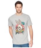 Psycho Bunny Printed Tee Shirt (heather Grey) Men's T Shirt