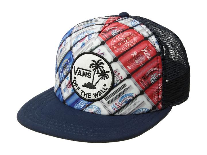 Vans Surf Patch Trucker Hat (ameri Can) Caps