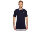 Fila Moretti Henley (navy/white/prince Blue) Men's Clothing