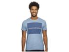 Calvin Klein Jeans Ckj Square Printed Crew Neck Tee (faded Denim) Men's T Shirt