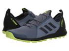 Adidas Outdoor Terrex Speed (raw Steel/black/solar Slime) Men's Shoes