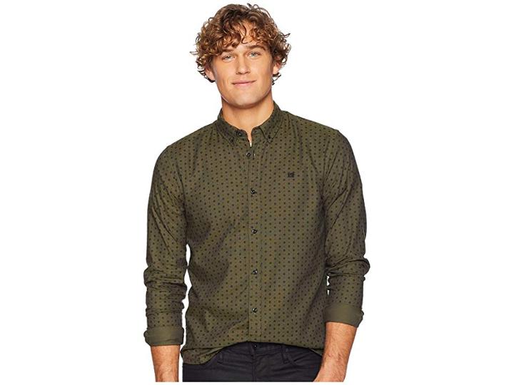 Scotch & Soda Regular Fit Classic Oxford Shirt (combo A) Men's T Shirt