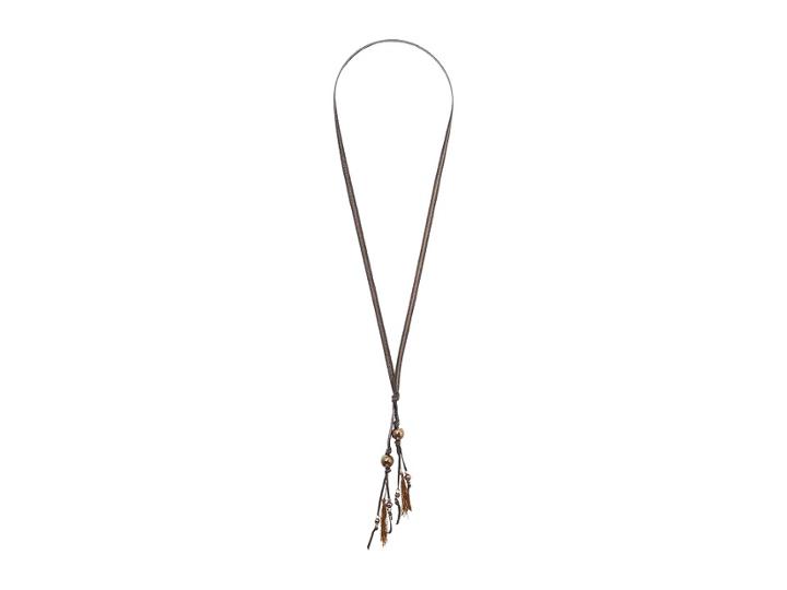 Chan Luu Dark Champagne Pearl Necklace (dark Champagne Pearl Mix) Necklace
