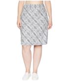 Aventura Clothing Plus Size Kenzie Skirt (grey Dawn) Women's Skirt