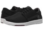 Etnies Scout (black/dark Grey/red) Men's Skate Shoes