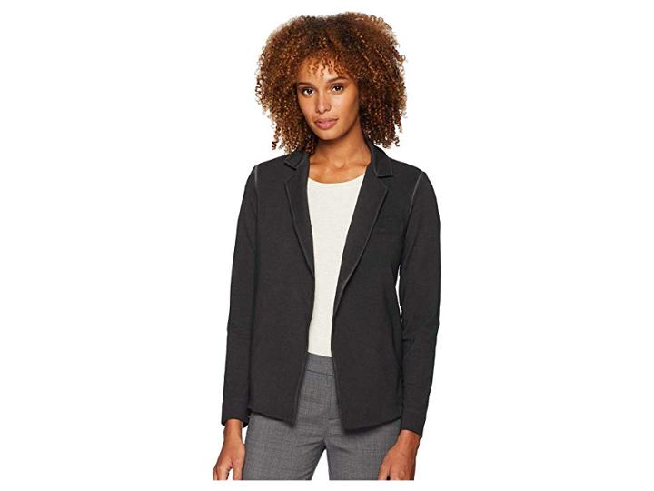 Nic+zoe Garment Dye Jacket (graphite) Women's Coat