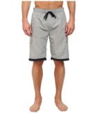 U.s. Polo Assn. 11 Double Side Stripe Cargo (limestone) Men's Swimwear