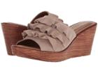 Bella-vita Bey-italy (almond Italian Suede) Women's Slide Shoes