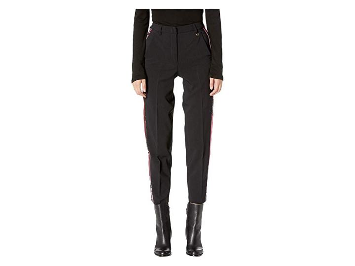 Versace Jeans Trousers W/ Side Stripe (ciliegia) Women's Casual Pants