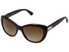 Kate Spade New York Emmalynn/s (burgundy Havana/brown Gradient) Fashion Sunglasses