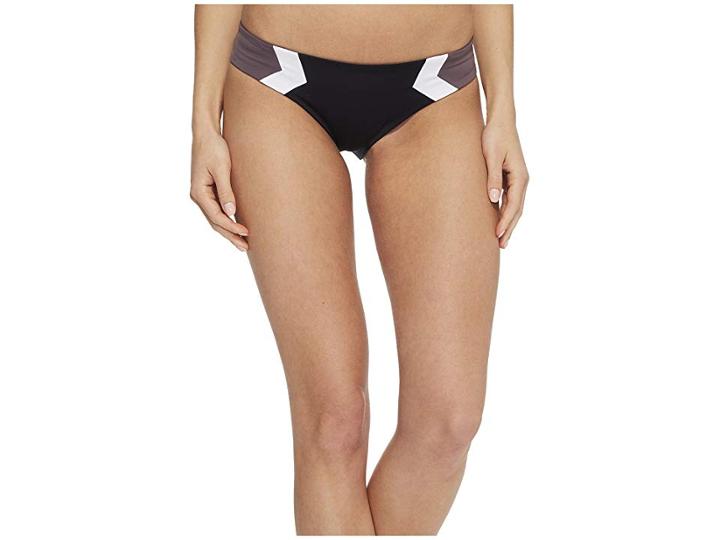 L*space Color Block Barracuda Reversible Bottom Exclusive (black) Women's Swimwear