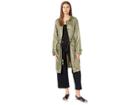 Juicy Couture Long Nylon Duster (dusty Olive) Women's Clothing