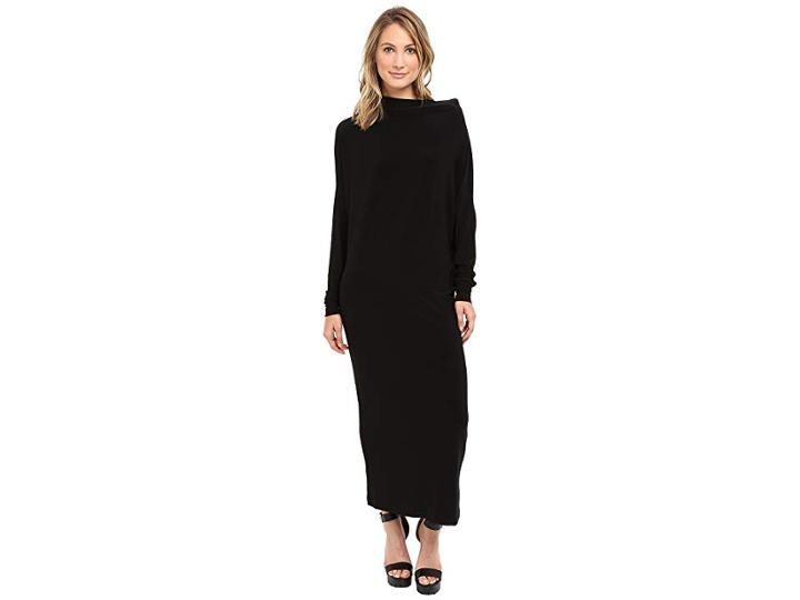 Kamalikulture By Norma Kamali All-in-one Gown (black) Women's Dress