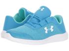 Under Armour Kids Ua Mojo (big Kid) (blue/tropical Tide/green Typhoon) Girls Shoes