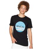 Rvca Horizon Motors Short Sleeve (black) Men's Clothing