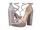 Jewel Badgley Mischka Tarah (silver) Women's Shoes