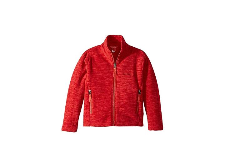 Marmot Kids Lassen Fleece (little Kids/big Kids) (living Coral) Girl's Fleece