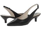 Trotters Prima (black Mini Embossed Patent Leather) Women's 1-2 Inch Heel Shoes