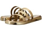 Michael Michael Kors Keiko Slide (gold) Women's Slide Shoes