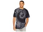 Huf Bar Bird Tie-dye Short Sleeve Tee (black) Men's T Shirt