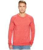 Alternative Champ Eco Fleece Sweatshirt (eco True Red) Men's Long Sleeve Pullover