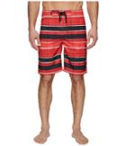 Hurley La Fonda 21 Boardshorts (gym Red) Men's Swimwear