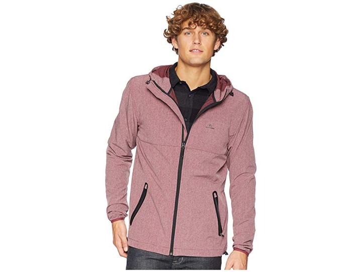 Rip Curl Elite Anti Series Winderb Jacket (red) Men's Coat