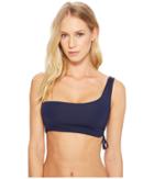 L*space Silver Lining Top (midnight Blue) Women's Swimwear