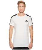 Puma Archive T7 Stripe Tee (puma White) Men's T Shirt